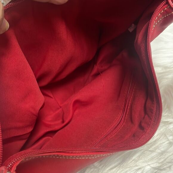 ACCESSORIES Genuine Leather Shoulder Satchel Bag Purse Braided Shoulder Strap - Picture 6 of 9